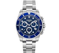 Roamer Uomo 851837-41-45-20 Profondo Mare 100 41mm Orologio Al Quarzo
