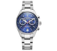 Roamer - Cronografo Gran Sportivo - Quartz movimento dell'orologio - Larghezza della cassa: 41.5 mm - Acciaio inossidabile - Blue - 10 ATM