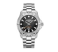 Roamer Deep Sea 200 - Orologio analogico da uomo, con quadrante nero, 860833 41 55 70, nero, Classico