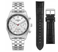 Roamer Orologio da polso da uomo multifunzione Sportivo Set argento, nero 856982 41 15 70, argento