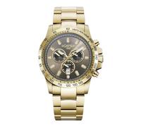 Roamer Orologio da uomo cronografo al quarzo 861837 Rimini acciaio inossidabile, Gold/Gold/Braun - 861837 48 55 20