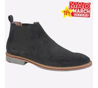 Roamers Freeport Scarponcini Da Uomo In Camoscio Con Gambale Casual Blu Navy