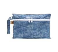 Roamio Pochette impermeabile per bambini, da viaggio, da nuoto, pannolini, pompe, piscina, palestra, spiaggia, articoli da toeletta, gancio al passeggino, confezione per asilo nido, borsa con cerniera