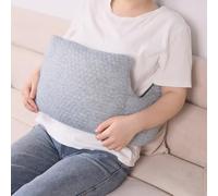 RoamReady Cuscino di recupero per isterectomia, cuscino post-operatorio per addome, sezione C, Addome, Addome, Lumpectomia, Miomectomia, cuscino addominale con tasca (grigio)