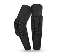 RoamTerroe Coppia di Gomitiere Nere con Cuscinetto Ammortizzante per Allenamento Funzionale, Size to 4