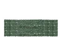 Roanoer Recinzione frangivista per balcone, con foglie verde scuro, 500 x 150 cm, edera artificiale come recinzione decorativa per balcone, terrazza e giardino