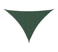 Roanoer Tenda parasole triangolare, 5 x 5 x 6 m, in tessuto Oxford, per giardino, terrazza e balcone, resistente al vento e protezione dagli sguardi, con corde in polietilene