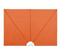 Roanoer Ventaglio laterale pieghevole per terrazza, colore rosso terracotta, 240 x 160 cm, tenda da sole per balconi e terrazze, con robusto telaio in acciaio e supporto da parete
