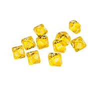RoaQinFo 10 Pezzi Dadi Dieci Lati Set Dadi da Gioco in Plastica per Giochi Ruolo Adatti a Regali Feste Incontri
