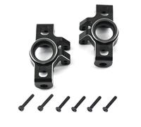 RoaQinFo 2 Pezzi Collegamenti Anteriori Anteriori Lavorato a CNC Braccetti di Sospensione con Accessori Resistente all'Usura Braccio Oscillante Anteriore, Nero