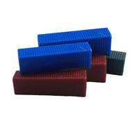 RoaQinFo 5 Pezzi di Contenitori in Miniatura, Modellini di Container, Scatole di Carico, Giocattoli, Decorazioni per Scene, Materiale PP, Adatti per Plastici F, S