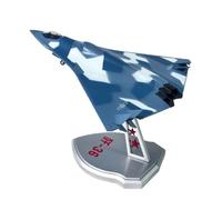 RoaQinFo Aereo da Caccia J-36 Modello Aerei Miniatura Maquette Diecast Collezione con Supporto Chiaro E Base Decorata Scala1 100 Adatto per Appassionati Collezionisti Studio