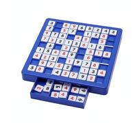 RoaQinFo Arithmetic Sudoku Board Giochi Sudoku Numerici Tavola Rompicapo Matematica Puzzle Didattico in con 81 Tessere Manuale 120 Livelli Adatto a Serate di Gioco Aula Viaggio, con Cassetto