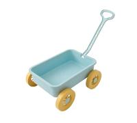 RoaQinFo Carrello per Sabbia per Bambini Carrello per Sabbia Vagoncino per Giochi Carrello Traino Spiaggia Vassoio Aperto con Scorrevoli Materiale Paglia, color to 1