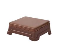RoaQinFo Cuscino per Ginocchio per Inginocchiarsi Sgabello per Meditazione Seduta per Preghiera Seduta Supportiva con Superficie Liscia Base Sagomata Solida, Colore Puro Aggiornato