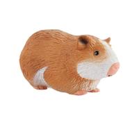 RoaQinFo Miniature di Animali Giocattolo, Statuette Dipinte a Mano, Giocattolo Educativo E Divertente, Statuette Realistiche E Dettagliate, Cavia