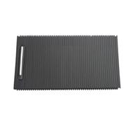 RoaQinFo Portabevande Veicolo Copertura Console Scorrevole Coperchio Scomparto Centrale Pannello Scorrevole Rigato in Adatto per Auto Viaggio Uso Quotidiano