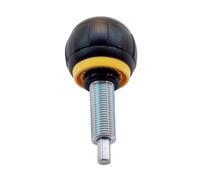 RoaQinFo Regolazioncletta Regolabile M16 Filettata Metallo Pomello Ergonomico Perno a Molla Compatibile con Strutture Allenamento Casa Adatta a Sostituzione Rapida Attrezzi Ginnici , M16x40mm