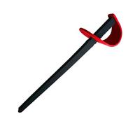 RoaQinFo Scherma con Schiuma, Allenamento con La Sciabola, Allenamento Leggero, Ausilio per L'allenamento dei Principianti, Giovani Schermidori, Bambini, Rosso