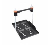 RoaQinFo Vassoio di Supporto Veicolo Vassoio Staffa Staffa Regolabile Supporto Regolabile Stabilizza il Carico in Plastica E Metallo per Uso Continuo Adatto, Piccolo Vassoio