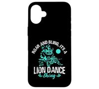 Roar And Bling È una cosa che danza il leone Custodia per iPhone 16 Plus