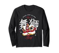 Roar And Bling, It's a Lion Dance Thing Maglia a Manica