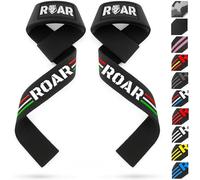 Roar® Cinghie Sollevamento Pesi, Lifting Straps Palestra, Fasce Palestra, Cinghie Palestra, Fasce per Stacchi da Terra, Fasce Sollevamento Pesi, Fascette Palestra, Fasce da Polso Palestra (Italia)