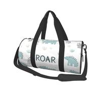 Roar Dino, borsone da viaggio con simpatico dinosauro, borsa da palestra per uomini e donne, borsone sportivo, bagaglio a mano per viaggi di fine settimana, lavoro, campeggio