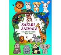 "Roar into Creativity: A Fun Animal Adventure Coloring Book for Kids Ages 4-10 years: With its simple, bold outlines, fun designs and dotted names to ... perfect for little hands and curious minds.