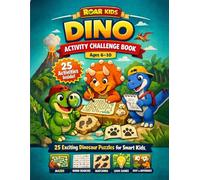 ROAR & LEARN: DINO ACTIVITIES & PUZZLES ADVENTURE BOOK: ROAR SERIES BOOK 3