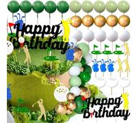 Roaring Good Time decorazione per torta di golf topper per torta heading for the green decorazioni per torte a tema golf bomboniere per la festa del golf decorazione per compleanno a tema golf