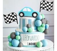 Roaring Good Time Due rapidi topper per torta auto da corsa decorazioni per torte auto topper torta topper growing up due veloci decorazioni di compleanno per decorazioni di compleanno