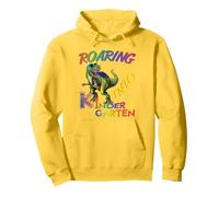 Roaring Into Kindergarten Dinosaur Kids Day Back to School Felpa con Cappuccio