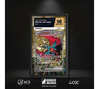 Roaring Moon 162/131 Pokémon Prismatic Evolutions Inserto Graded ACE/CGC