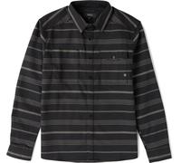 Roark - Chemise en coton biologique - Diablo Black Stripes per Uomo in Cotone - Taglia L - Nero