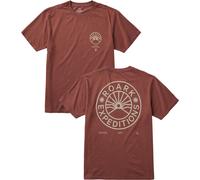 Roark - T-shirt in Cotone - Roark Expeditions Red Clay per Uomo in Cotone - Taglia L - rosso