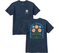 Roark - T-shirt in cotone - Rucksack Ramblers Tee Navy per Uomo in Cotone - Taglia S - Blu navy