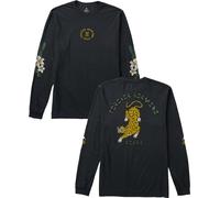 Roark - T-shirt Uomo in Cotone a maniche lunghe - Jaguar LS Black per Uomo in Cotone - Taglia L - Blu navy