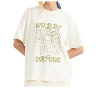Roark - Women's Wild by Nature Oversize Tee - T-shirt M bianco