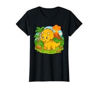 Roarsome Dino Adventure Baby Triceratops Design Maglietta