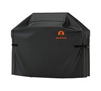 Roastove Copertura per barbecue in tessuto Oxford 600D, resistente, per Weber, Brinkmann, Char Broil, ecc. (resistente ai raggi UV, alla polvere e all'acqua, alle intemperie, resistente agli strappi)