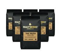 Roastworks The Verità 6 X 1KG Interi Chicchi di Caffè Casa Miscela 100% Arabica