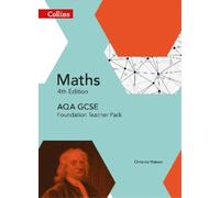 Rob Ellis Kath Hipkiss Colin Sto GCSE Maths AQA Foundation Teacher (Tascabile)