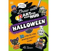 Rob Jensen Draw with Art for Kids Hub Halloween (Tascabile)