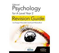 Rob Liddle Cara Flanagan Julia Edexcel Psychology for A Level Year (Tascabile)