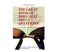 Rob Morris The Great Book of Bible Quiz Trivia Questions (Tascabile)