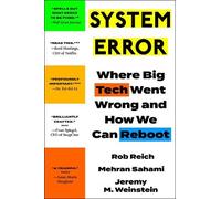 Rob Reich Mehran Sahami Jeremy M Weinstein System Error (Tascabile)