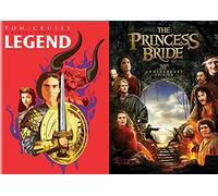 Rob Reiner's & Ridley Scott's Children's Fantasy Films: Legend (Alternate Limited Edition Pop Art Cover) + The Princess Bride (30th Anniversary Edition) DVD Imagination Movie Bundle