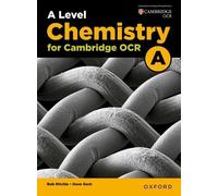Rob Ritchie Dave Gent A Level Chemistry for OCR A Student Book (Tascabile)