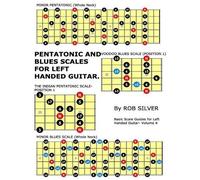 Rob Silver Pentatonic and Blues Scales for Left Handed Guitar (Tascabile)